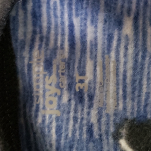 CARTER'S 3T BOYS 1-PIECE FLEECE FOOTIES - Picture 4 of 4